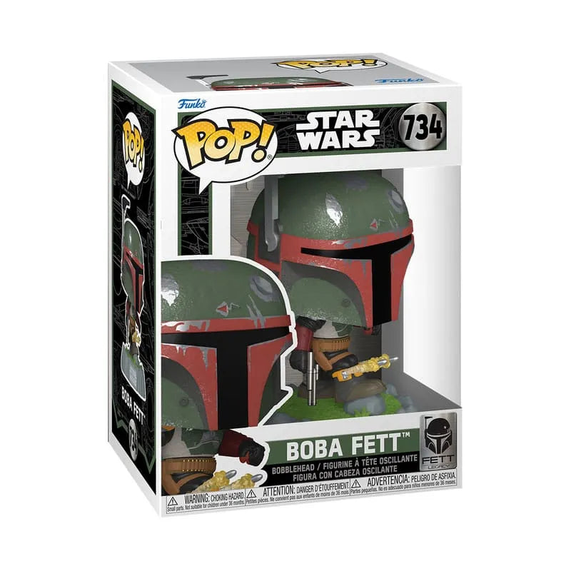 Star Wars: Fett Legacy POP! Vinyl Figur Boba Fett w/Rockets 9 cm - Smalltinytoystore