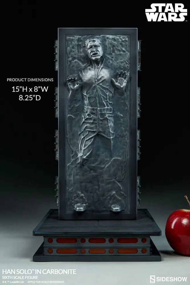 Star Wars Fgur 1/6 Han Solo in Carbonite 38 cm - Smalltinytoystore