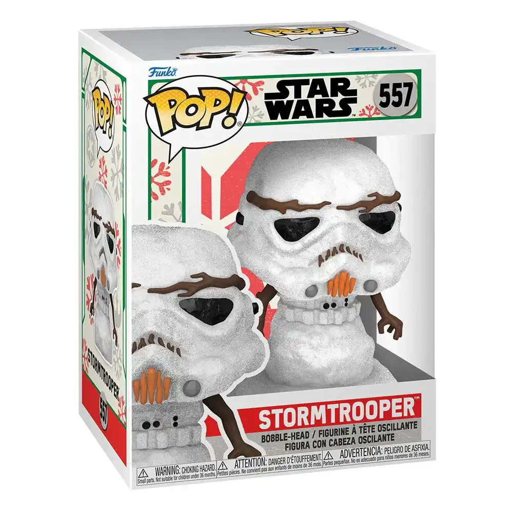 Star Wars Holiday 2022 POP! Heroes Vinyl Figur Stormtrooper 9 cm - Smalltinytoystore