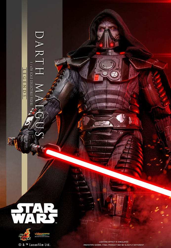 Star Wars Legends Videogame Masterpiece Actionfigur 1/6 Darth Malgus HOT TOYS - Smalltinytoystore