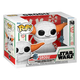 Star Wars: Mandalorian POP! Vinyl Figur Holiday Grogu SNWMN 9 cm - Smalltinytoystore