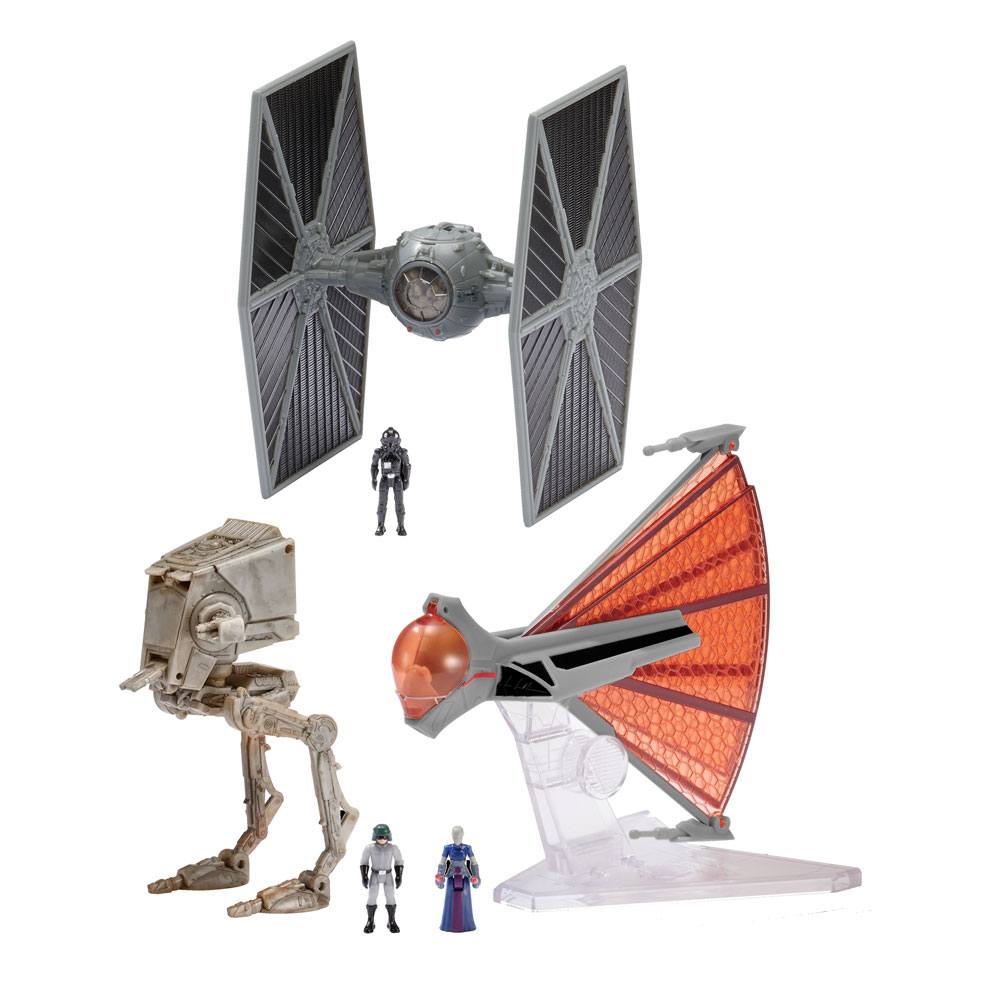 Star Wars Micro Galaxy Squadron Fahrzeuge 7 cm Sortiment mit Figuren (6) - Smalltinytoystore