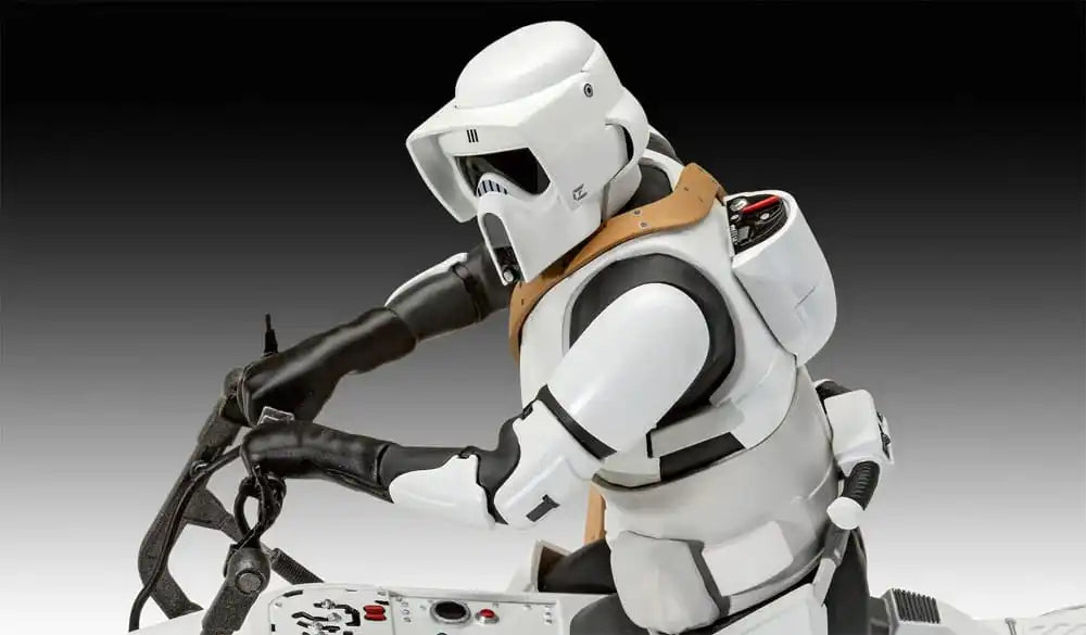Star Wars Modellbausatz 1/12 Speeder Bike 26 cm - Smalltinytoystore