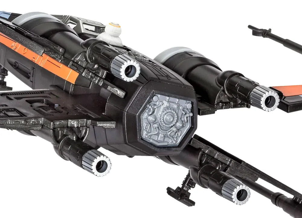 Star Wars Modellbausatz 1/78 Poe's X-Wing Fighter 22 cm - Smalltinytoystore