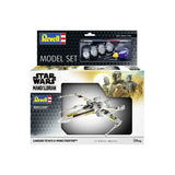 Star Wars Modellbausatz mit Basiszubehör 1/57 Carson Teva's X-Wing Fighter 22 cm - Smalltinytoystore