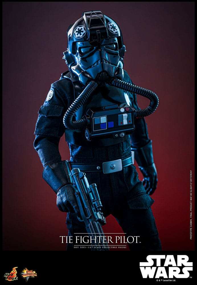 Star Wars Movie Masterpiece Actionfigur 1/6 TIE fighter Pilot HOT TOYS - Smalltinytoystore