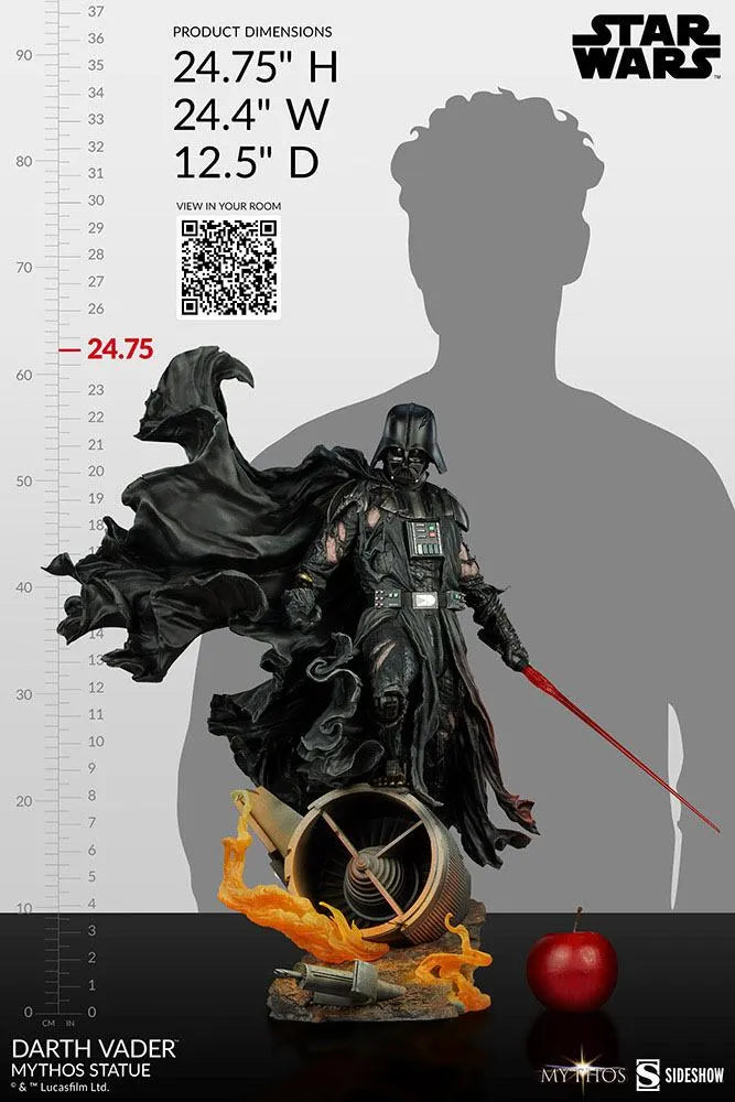Star Wars Mythos Statue Darth Vader 63 cm - Smalltinytoystore