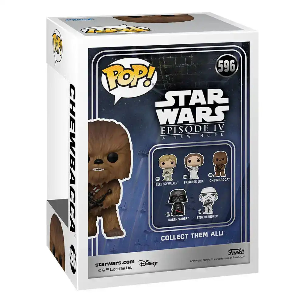 Star Wars New Classics POP! Star Wars Vinyl Figur Chewbacca 9 cm - Smalltinytoystore