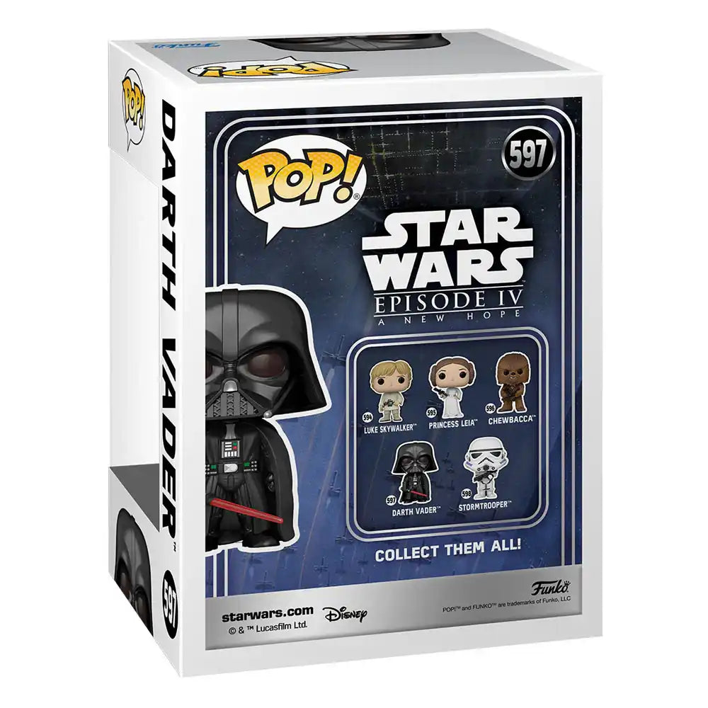 Star Wars New Classics POP! Star Wars Vinyl Figur Darth Vader 9 cm - Smalltinytoystore