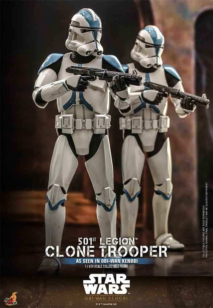 Star Wars Obi-Wan K obi 1/6 501st Legion Clone Trooper 30 cm HOT TOYS - Smalltinytoystore