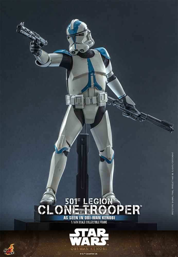 Star Wars Obi-Wan K obi 1/6 501st Legion Clone Trooper 30 cm HOT TOYS - Smalltinytoystore
