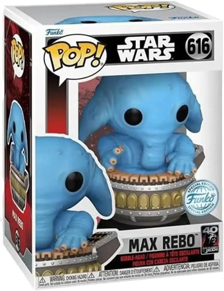 Star Wars: Obi-Wan POP! Vinyl Figur Max Rebo Exclusive Edition 9 cm - Smalltinytoystore