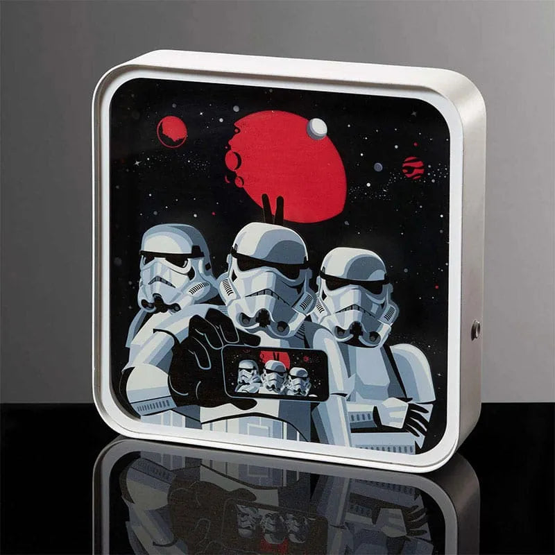 Star Wars Perspex Leuchte Stormtrooper - Smalltinytoystore
