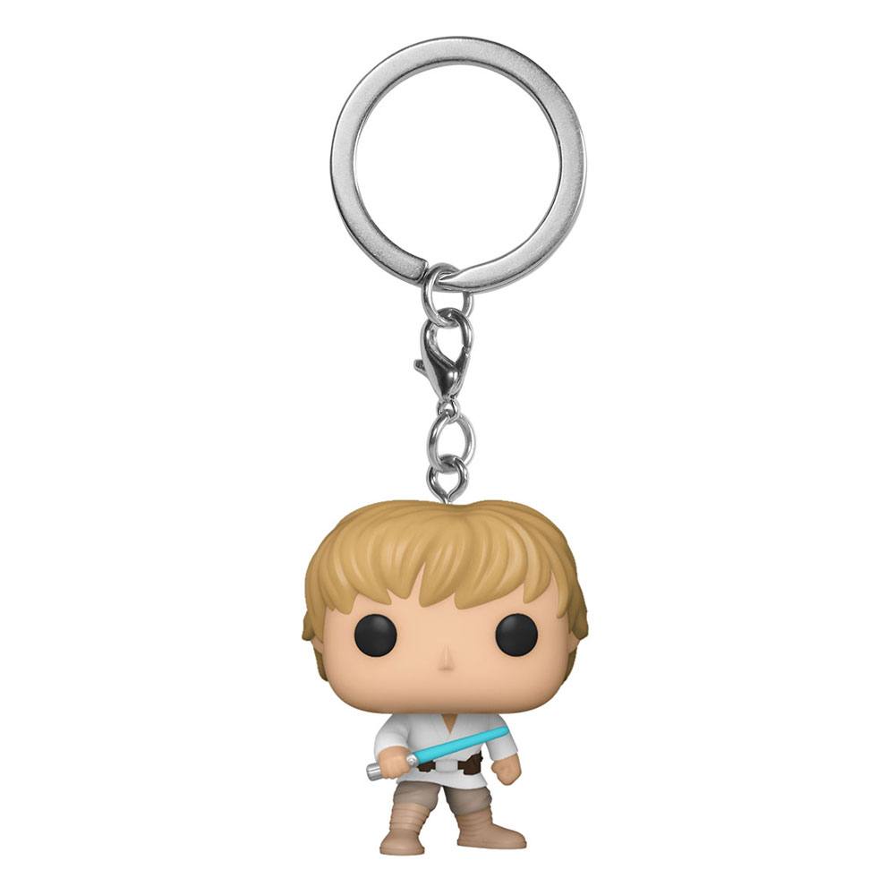 Star Wars Pocket POP! Vinyl Schlüsselanhänger 4 cm Luke Display (12) - Smalltinytoystore