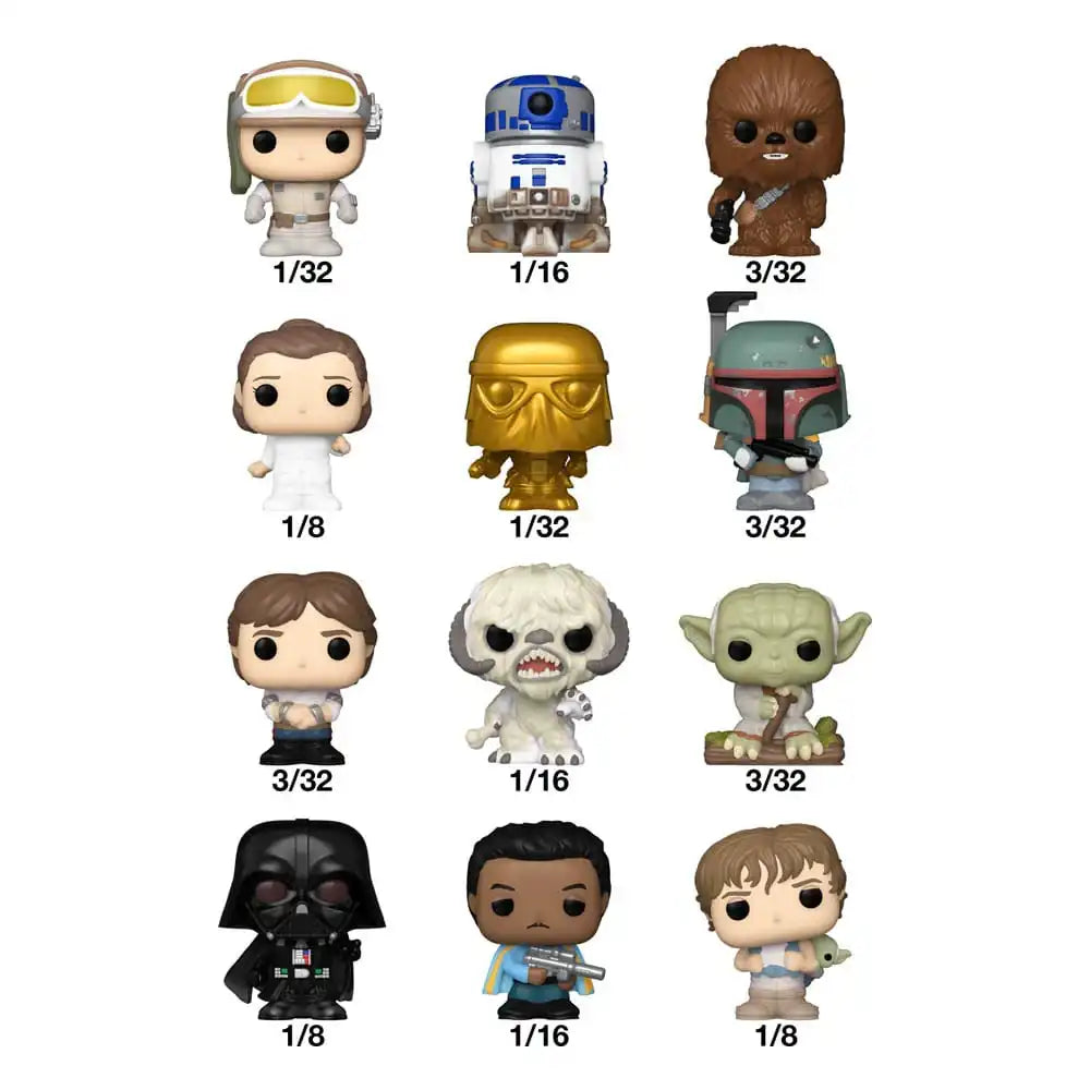 Star Wars POP! Vinyl Figuren Display (32) S2 PDQ 2,5 cm - Smalltinytoystore