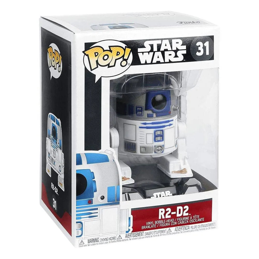 Star Wars POP! Vinyl Wackelkopf-Figur R2-D2 10 cm - Smalltinytoystore
