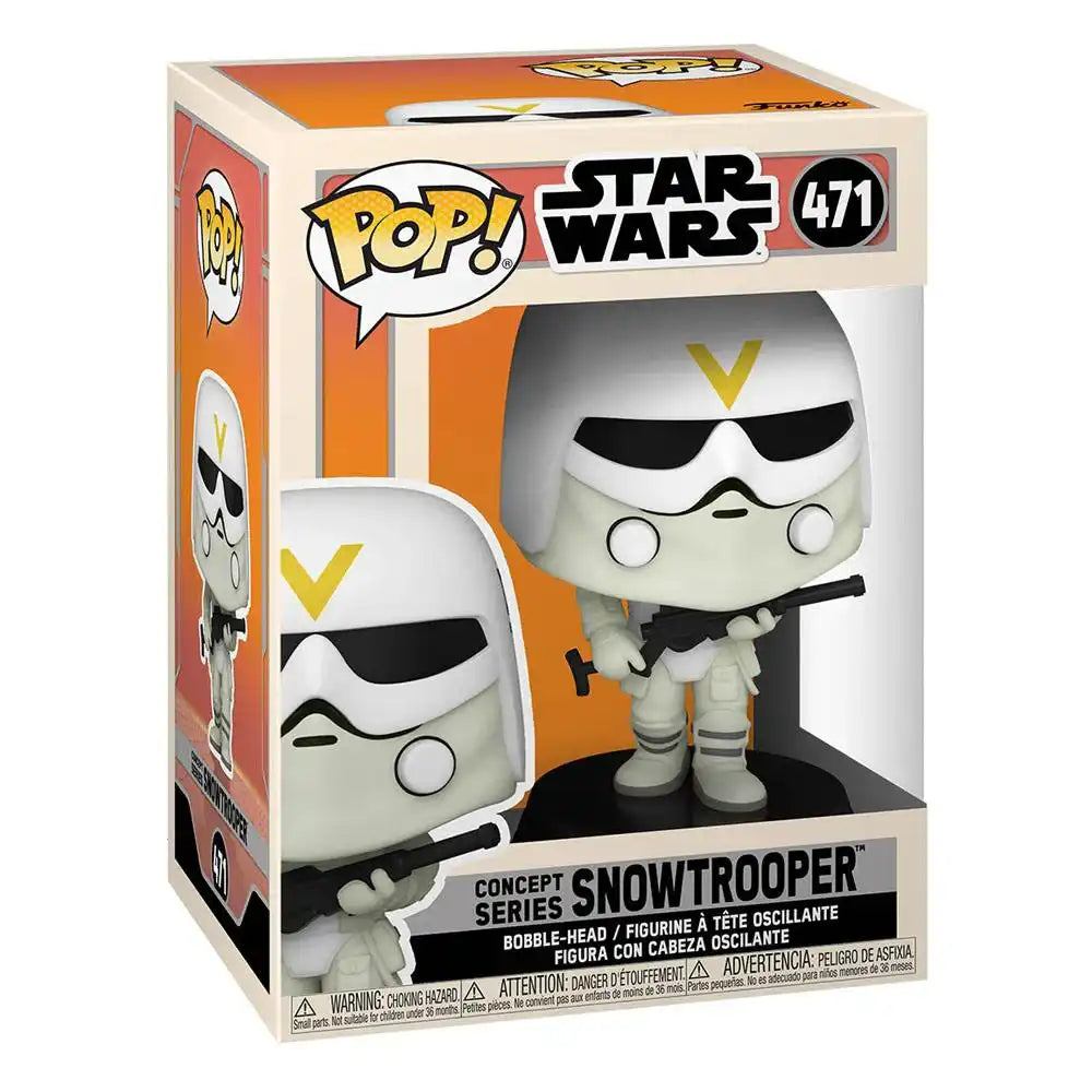 Star Wars POP! Vinyl Wackelkopf-Figur Snowtrooper (Concept Series) 9 cm - Smalltinytoystore