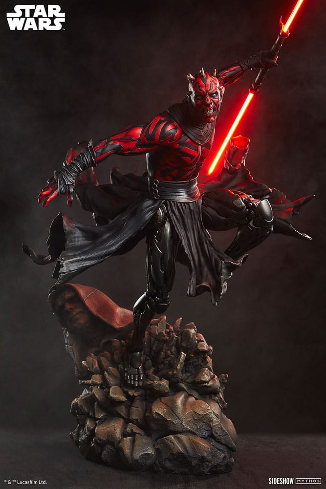 Star Wars Premium Format Statue Darth Maul Mythos 64 cm - Smalltinytoystore