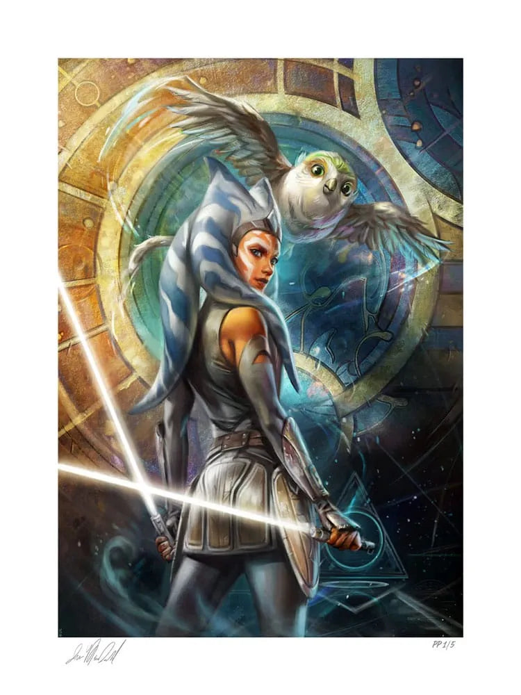Star Wars: Rebels Kunstdruck Ahsoka Tano and Morai: Old Friends 46 x 61 cm - ungerahmt - Smalltinytoystore