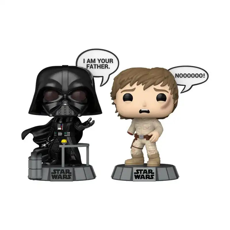 Star Wars: Sayings POP! Vinyl Figuren 2er-Pack Vader & Luke 9 cm - Smalltinytoystore