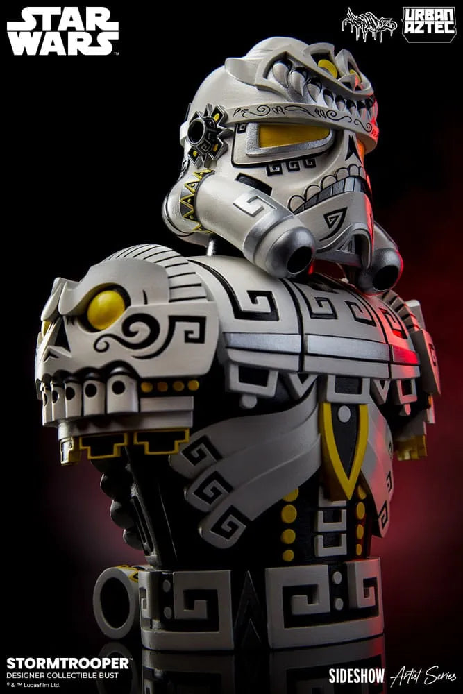 Star Wars Sideshow Artist Series Designer-Büste Stormtrooper by Jesse Hernandez 18 cm - Smalltinytoystore