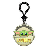 Star Wars Soft Touch PVC Taschenanhänger Baby Yoda Schwebend