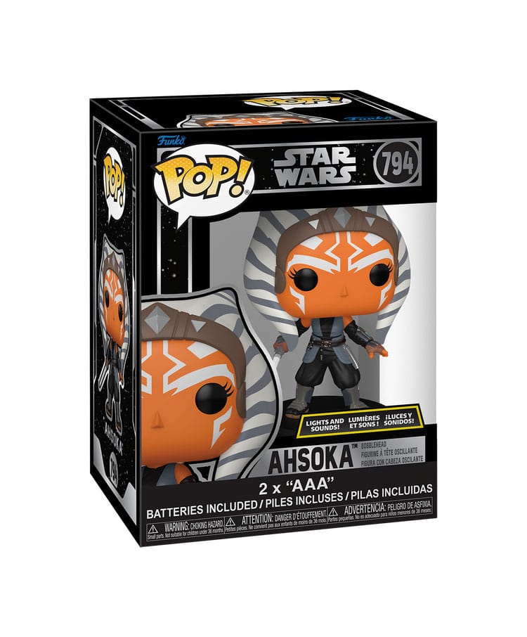 Star Wars Super Sized POP! Vinyl Figur Super Ahsoka (SFX) 15 cm - Smalltinytoystore