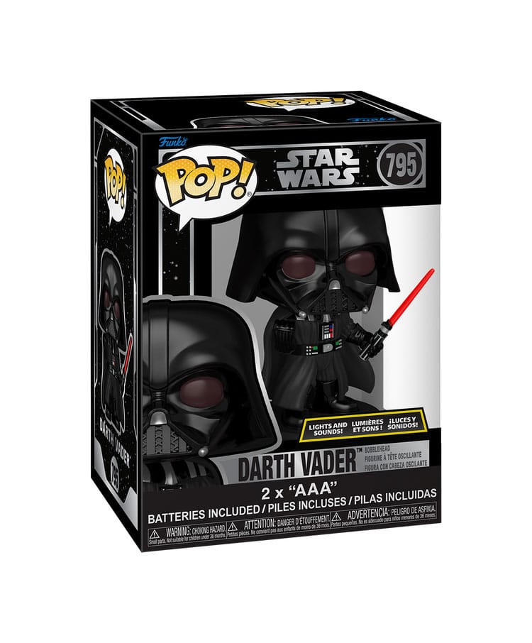 Star Wars Super Sized POP! Vinyl Figur Super Darth Vader(SFX) 15 cm - Smalltinytoystore