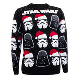 Star Wars Sweatshirt Christmas Jumper Darth Vader / Stormtrooper Größe S - Smalltinytoystore