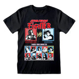 Star Wars T-Shirt Vs Screen Black Größe M - Smalltinytoystore