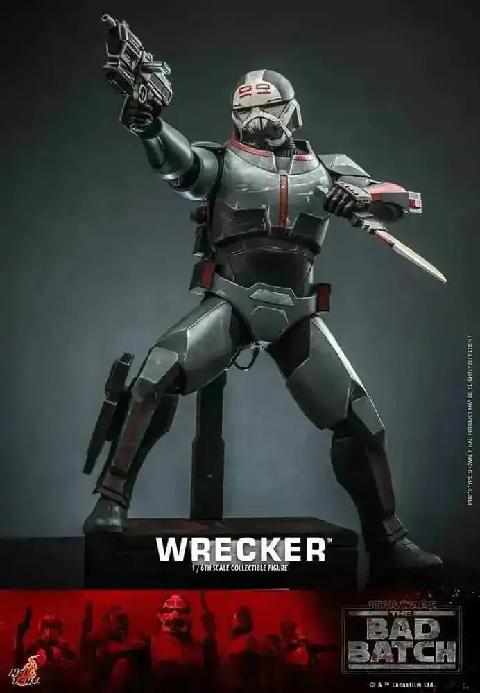 Star Wars The Bad Batch 1/6 Wrecker 33 cm HOT TOYS - Smalltinytoystore