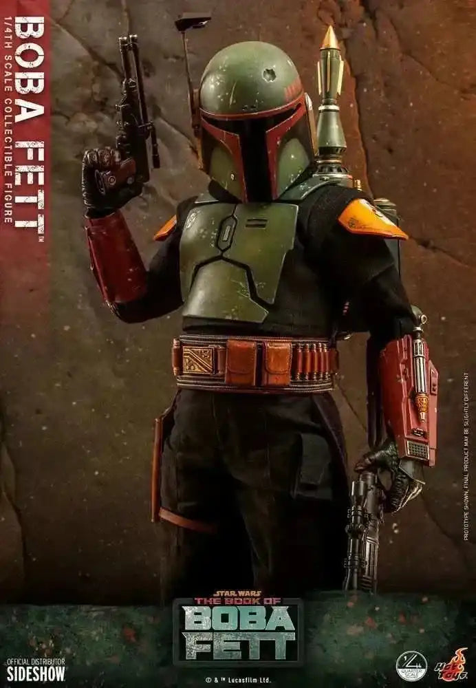 Star Wars The Book of Boba Fett 1/4 Boba Fett (Normal Version) 45 cm HOT TOYS - Smalltinytoystore