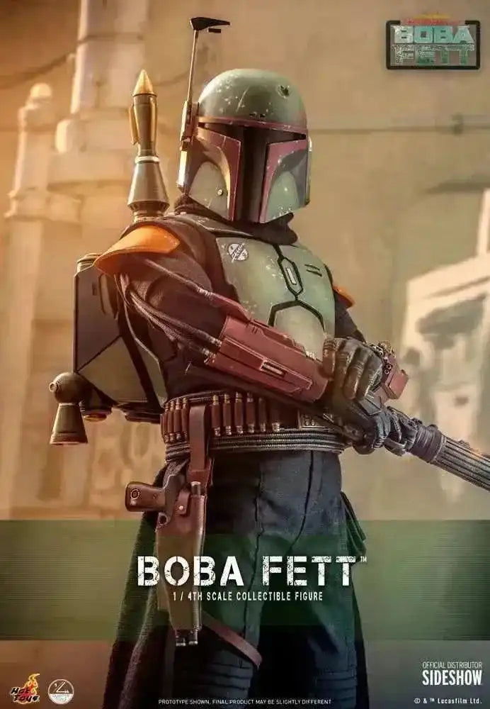 Star Wars The Book of Boba Fett 1/4 Boba Fett (Normal Version) 45 cm HOT TOYS - Smalltinytoystore