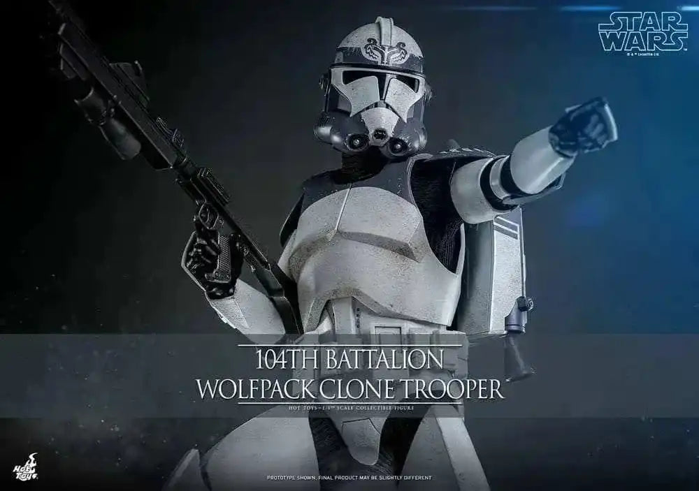 Star Wars The Clone Wars 1/6 104th Battalion Wolfpack Clone Trooper 30 cm HOT TOYS - Smalltinytoystore
