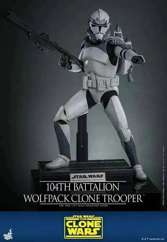 Star Wars The Clone Wars 1/6 104th Battalion Wolfpack Clone Trooper 30 cm HOT TOYS - Smalltinytoystore