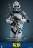 Star Wars The Clone Wars 1/6 104th Battalion Wolfpack Clone Trooper Deluxe Version 30 cm HOT TOYS - Smalltinytoystore