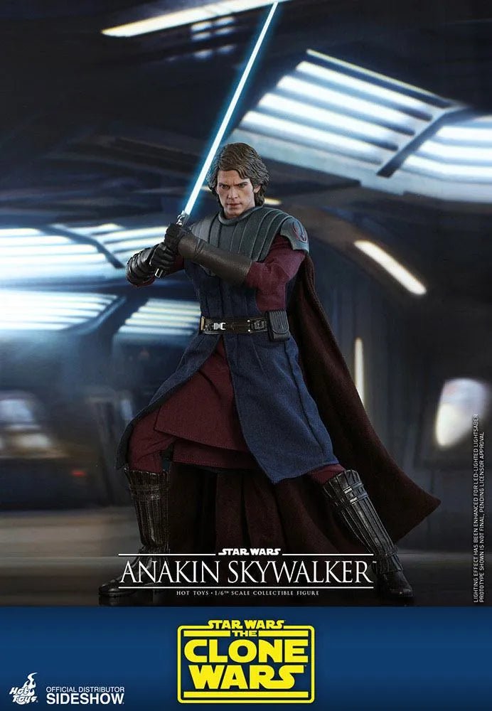 Star Wars The Clone Wars Actionfigur 1/6 Anakin Skywalker 31 cm HOT TOYS - Smalltinytoystore