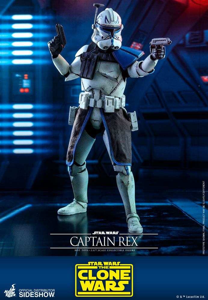 Star Wars The Clone Wars Actionfigur 1/6 Captain Rex 30 cm HOT TOYS - Smalltinytoystore