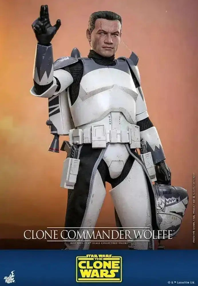 Star Wars The Clone Wars Actionfigur 1/6 Clone Commander Wolffe 30 cm HOT TOYS - Smalltinytoystore