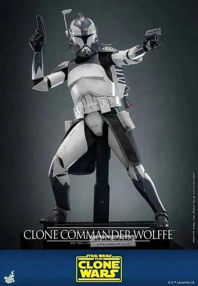 Star Wars The Clone Wars Actionfigur 1/6 Clone Commander Wolffe 30 cm HOT TOYS - Smalltinytoystore