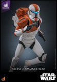 Star Wars: The Clone Wars Actionfigur 1/6 Clone Commando Boss Hot Toys Exclusive 30 cm - Smalltinytoystore