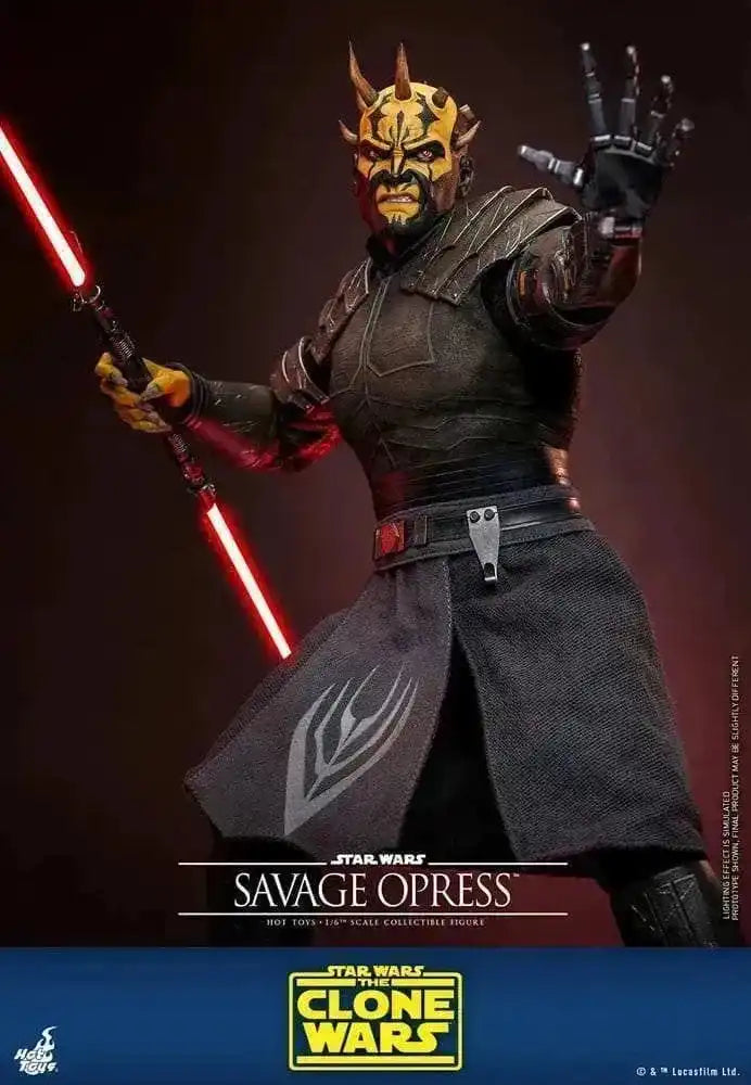 Star Wars: The Clone Wars Actionfigur 1/6 Savage Opress 34 cm HOT TOYS - Smalltinytoystore