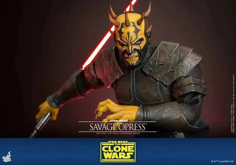 Star Wars: The Clone Wars Actionfigur 1/6 Savage Opress 34 cm HOT TOYS - Smalltinytoystore