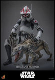 Star Wars: The Clone Wars Actionfigur 1/6 Sergeant Hound 30 cm - Smalltinytoystore