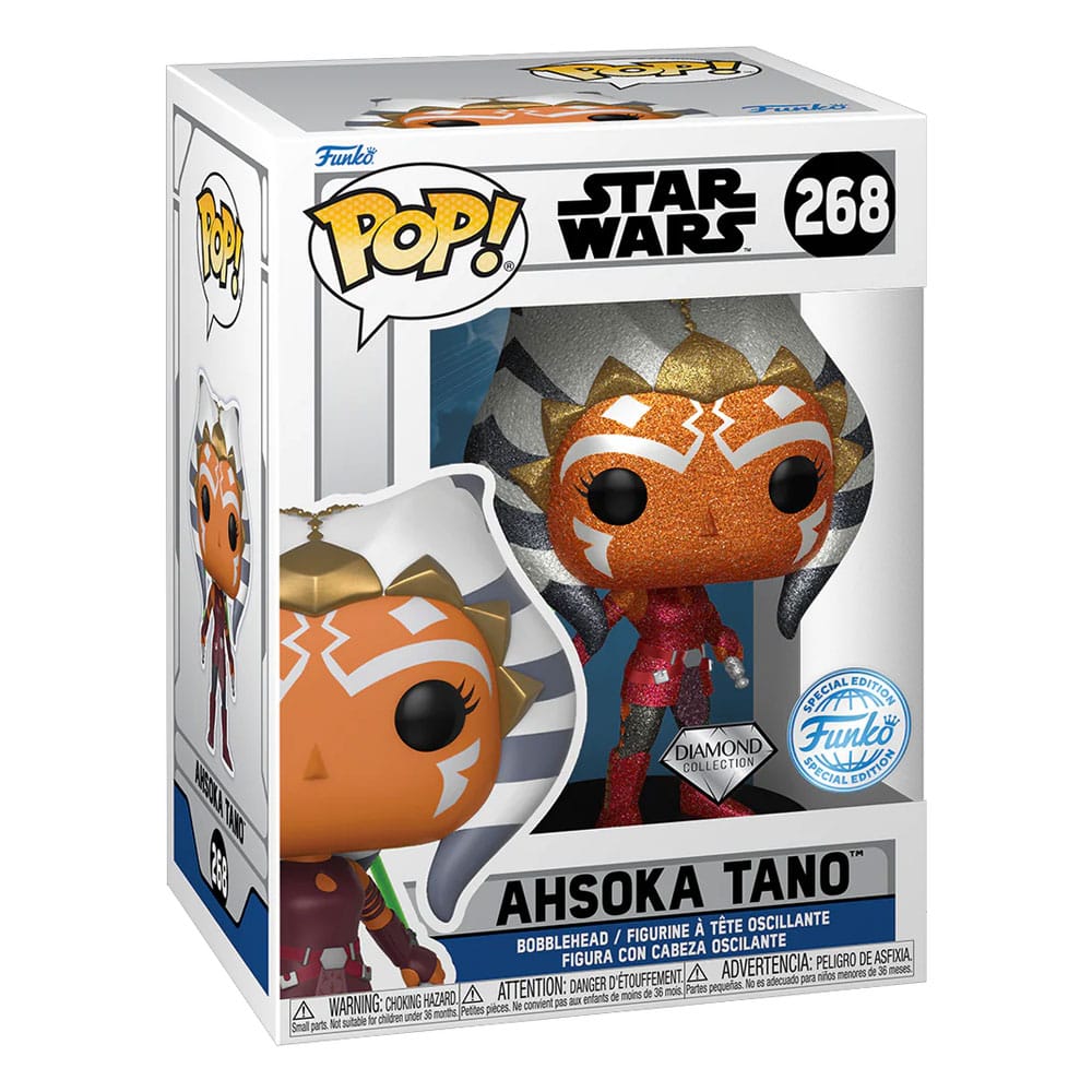 Star Wars: The Clone Wars POP! Vinyl Figur Ahsoka (DGLT) Exclusive 9 cm - Smalltinytoystore