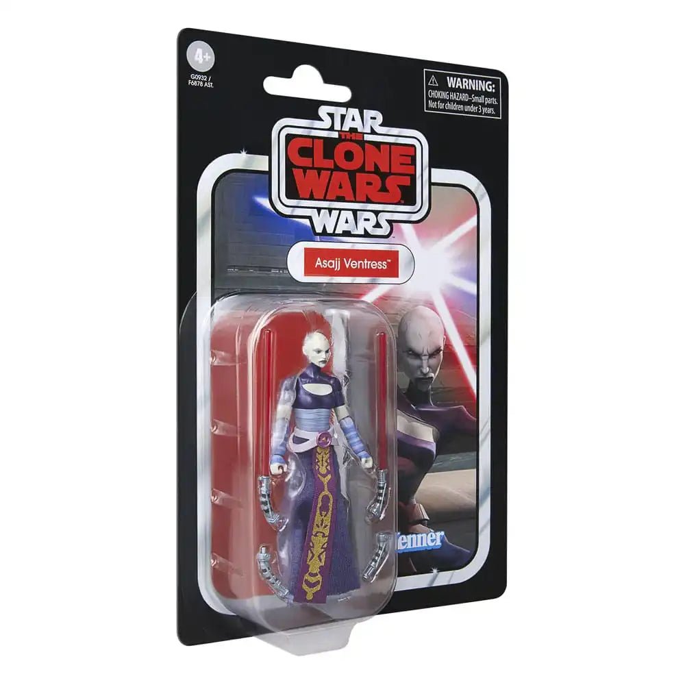 Star Wars: The Clone Wars Vintage Collection Actionfigur Asajj Ventress 10 cm - Smalltinytoystore
