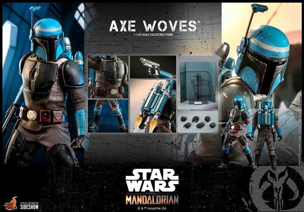 Star Wars The Mandalorian 1/6 Axe Woves 30 cm HOT TOYS - Smalltinytoystore