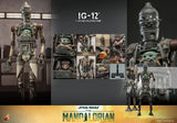 Star Wars The Mandalorian 1/6 IG-12 36 cm HOT TOYS - Smalltinytoystore