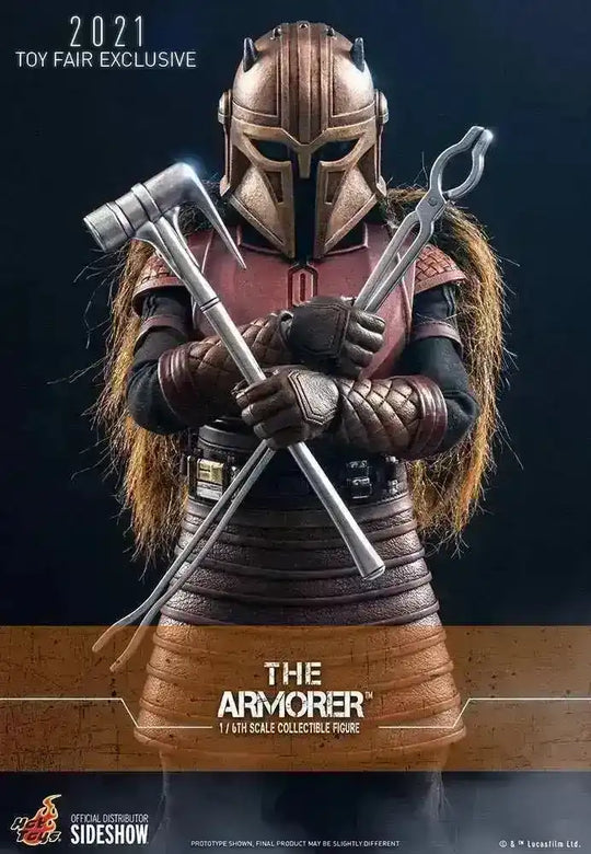 Star Wars The Mandalorian 1/6 The Armorer 2021 Toy Fair Exclusive HOT TOYS - Smalltinytoystore