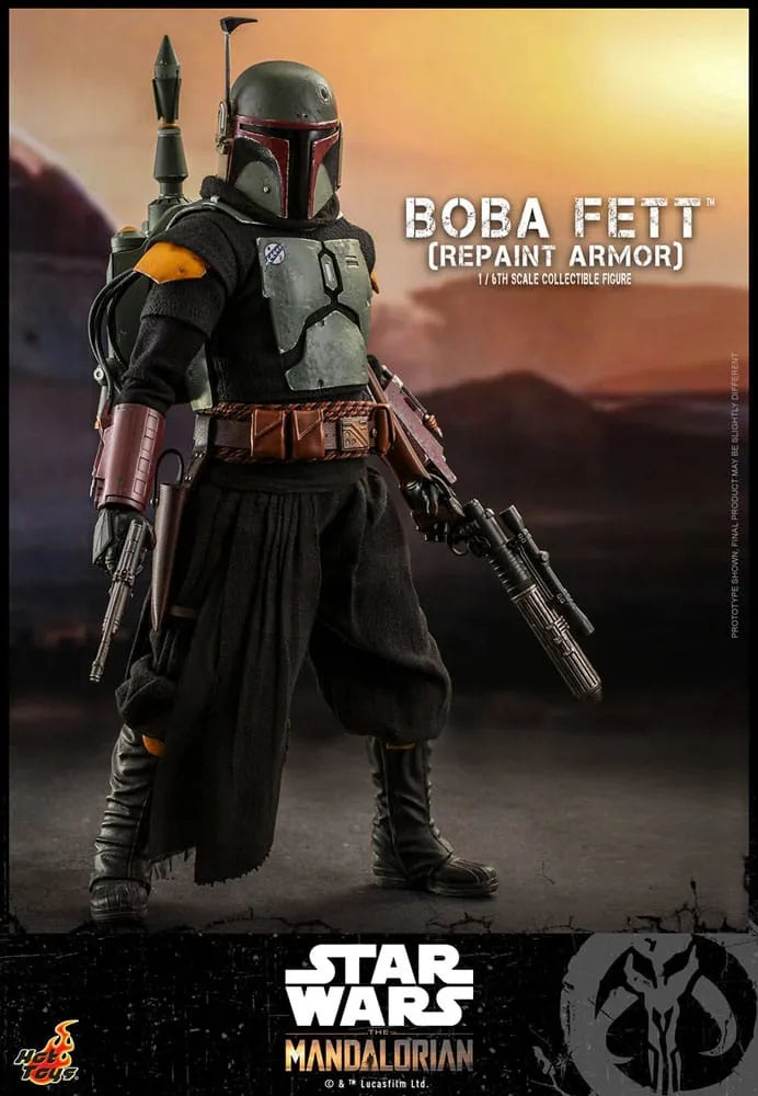 Star Wars: The Mandalorian Actionfigur 1/6 Boba Fett Repaint Armor Special Edition HOT TOYS OHNE MAILER - Smalltinytoystore